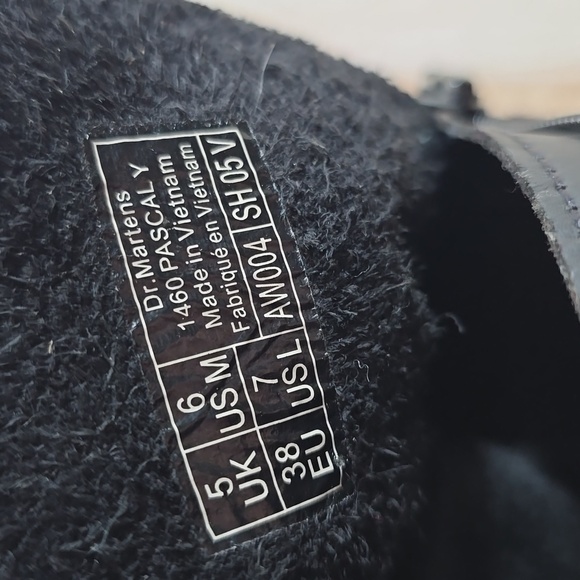 Dr. Martens 1460 Pascal J Metallic Boots Shoes Women's Size 7 Multicolored - Picture 6 of 8